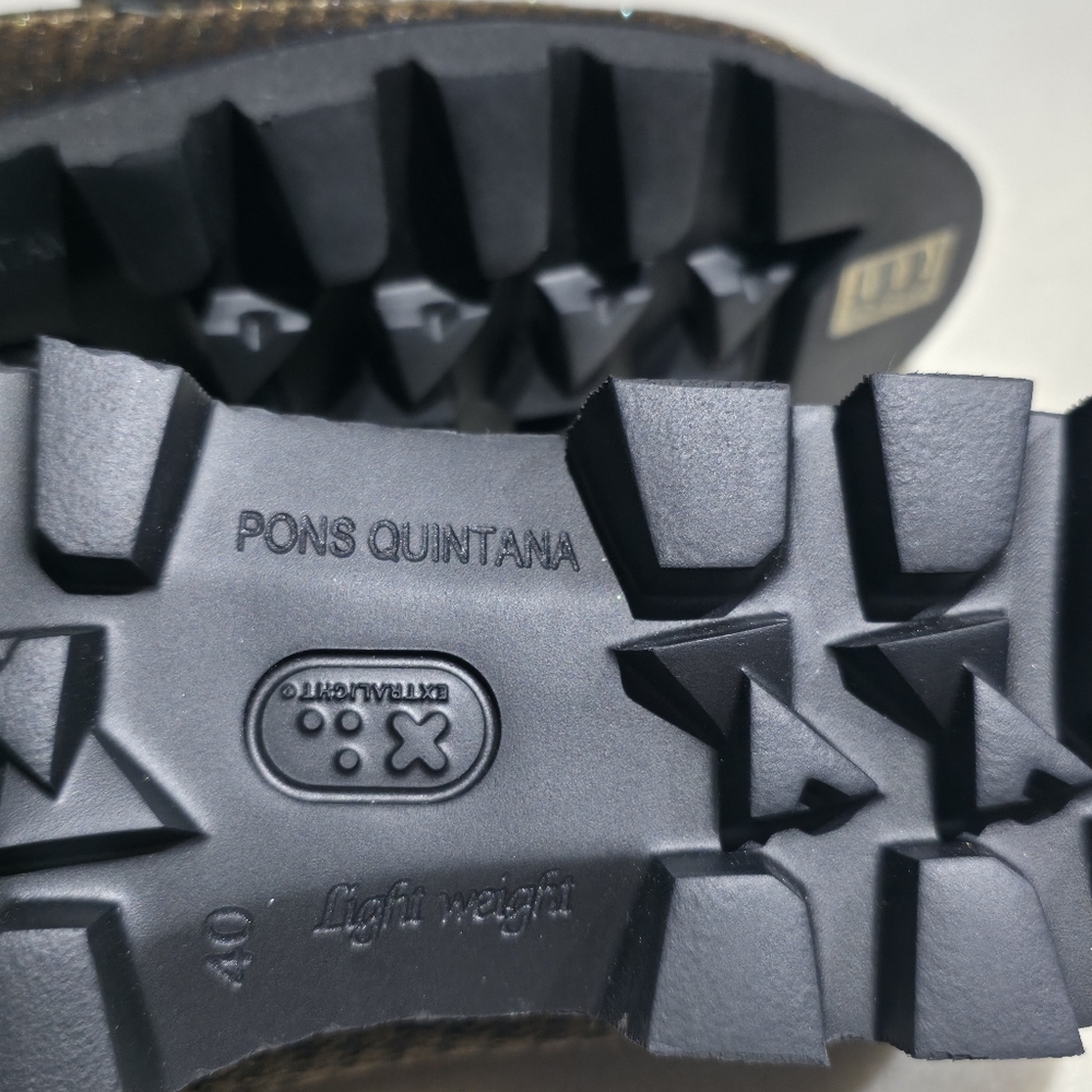 NEW Pons Quintana Menorca Woven Horsebit Loafers 65 BRONZE EU 40 Made Spain - Picture 10 of 11